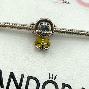 NWOT Snow White Dopey Dwarf Silver Disney x Pandora Charm